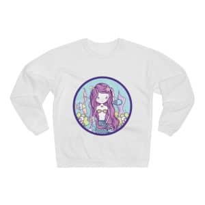 Cute Mermaid Unisex Crew Neck Sweatshirt (EU)