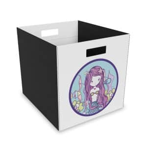 Cute Mermaid Felt Storage Box