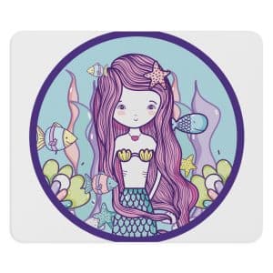 Cute Mermaid Mouse Pad