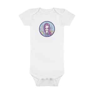 Cute Mermaid Baby Short Sleeve Onesie®