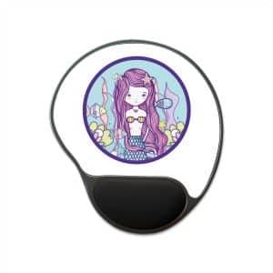 Cute Mermaid Mouse Pad With Wrist Rest