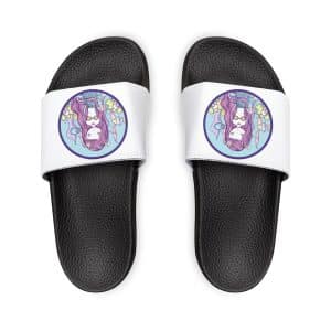 Cute Mermaid Men's Removable-Strap Sandals