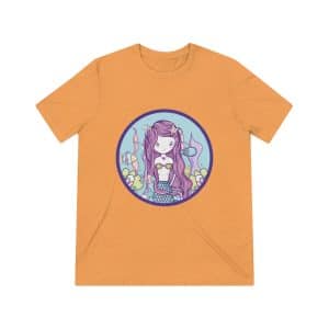 Cute Mermaid Unisex Triblend Tee