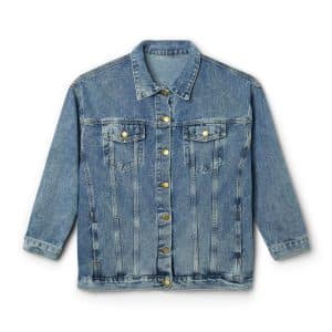 Cute Mermaid Women's Denim Jacket