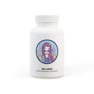 Cute Mermaid Sea Moss Supplement (60 Capsules)