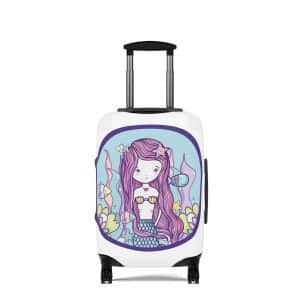 Cute Mermaid Luggage Cover