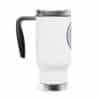 Cute Mermaid Stainless Steel Travel Mug with Handle, 14oz - Image 2