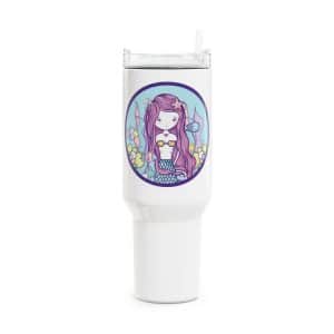 Cute Mermaid Tumbler, 40oz