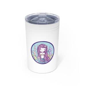 Cute Mermaid Vacuum Insulated Tumbler, 11oz