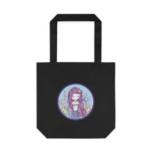 Cute Mermaid Cotton Tote Bag