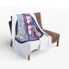 Cute Mermaid Arctic Fleece Blanket - Image 10