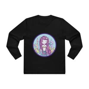 Cute Mermaid Men’s Base Longsleeve Tee