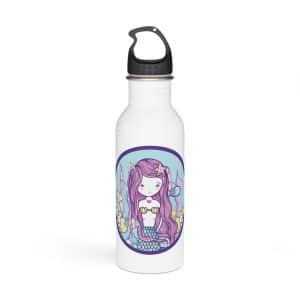 Cute Mermaid Stainless Steel Water Bottle