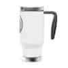 Cute Mermaid Stainless Steel Travel Mug with Handle, 14oz - Image 4
