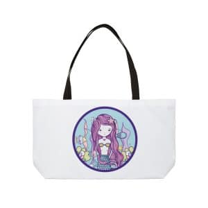 Cute Mermaid Weekender Tote Bag