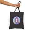 Cute Mermaid Cotton Canvas Tote Bag - Image 6