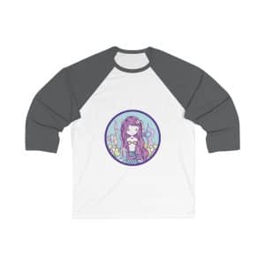 Cute Mermaid Unisex 34 Sleeve Baseball Tee