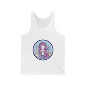 Cute Mermaid Unisex Jersey Tank