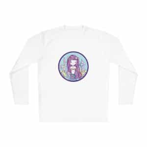 Cute Mermaid Unisex Lightweight Long Sleeve Tee