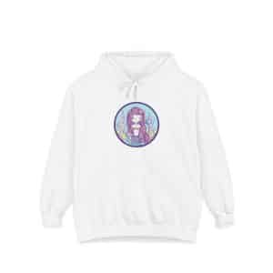 Cute Mermaid Unisex Garment-Dyed Hoodie