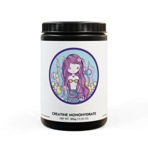 Cute Mermaid Creatine Monohydrate Supplement (300g, 10.58oz)