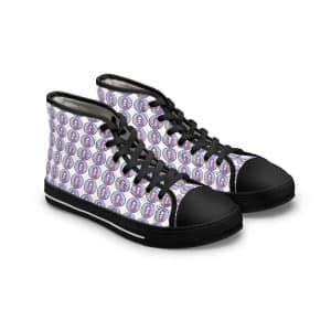 Cute Mermaid Women's High Top Sneakers