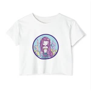 Cute Mermaid Cute Mermaid Women's Festival Crop Top