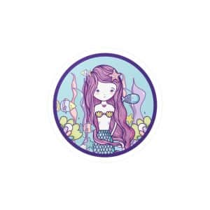 Cute Mermaid Kiss-Cut Vinyl Decals