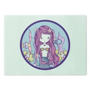 Cute Mermaid Cutting Board