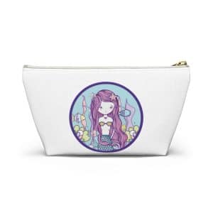 Cute Mermaid Accessory Pouch w T-bottom