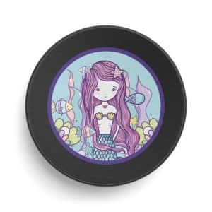 Cute Mermaid Hockey Puck