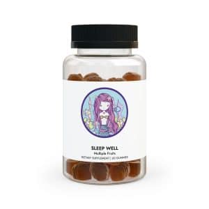 Cute Mermaid Sleep Well Gummies (60 Gummies)