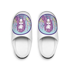 Cute Mermaid Women's Indoor Slippers