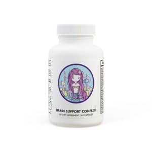 Cute Mermaid Brain Support Complex Supplement (60 Capsules)