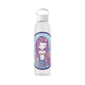 Cute Mermaid Sky Water Bottle