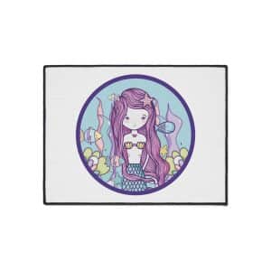 Cute Mermaid Heavy Duty Floor Mat