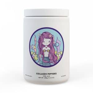 Cute Mermaid Collagen Peptides Type I & III Supplement (350g, 12.3oz)