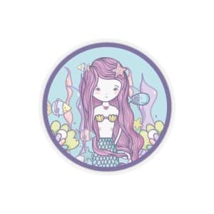 Cute Mermaid Kiss-Cut Stickers