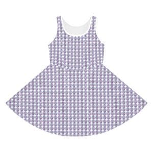 Cute Mermaid Girls' Sleeveless Sundress (AOP)