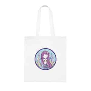 Cute Mermaid Cotton Tote