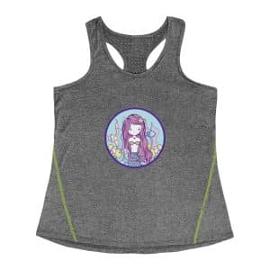 Cute Mermaid Women's Racerback Sports Top