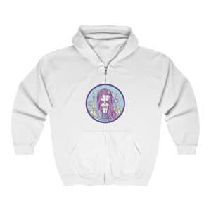 Cute Mermaid Unisex Heavy Blend™ Full Zip Hooded Sweatshirt