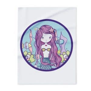 Cute Mermaid Arctic Fleece Blanket