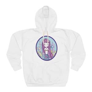 Cute Mermaid Unisex Pullover Hoodie (AOP)