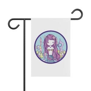 Cute Mermaid Garden Banner