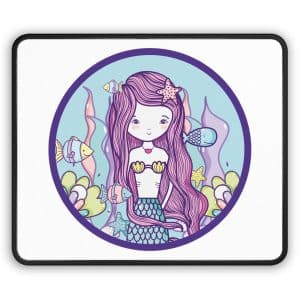 Cute Mermaid Gaming Mouse Pad