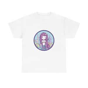 Cute Mermaid Unisex Heavy Cotton Tee