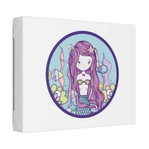 Cute Mermaid Classic Stretched Canvas