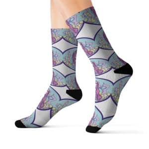 Cute Mermaid Sublimation Socks