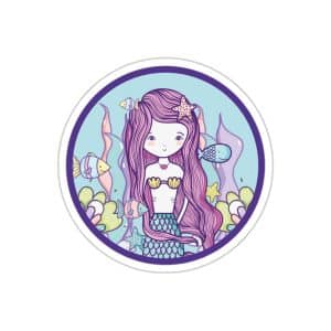 Cute Mermaid Die-Cut Stickers